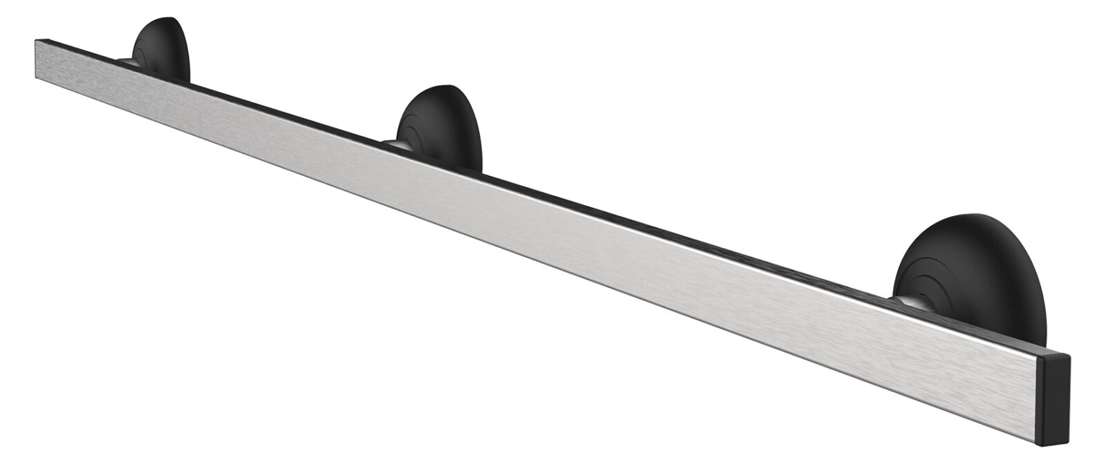 Barra porta strumenti a parete in acciaio inox accessorio per travi testaletto Serie Kabel Sostel